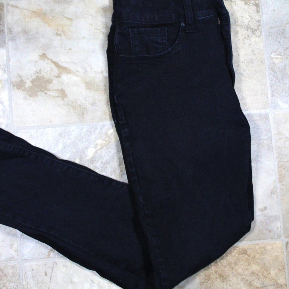 Black High Rise Skinny Jeans